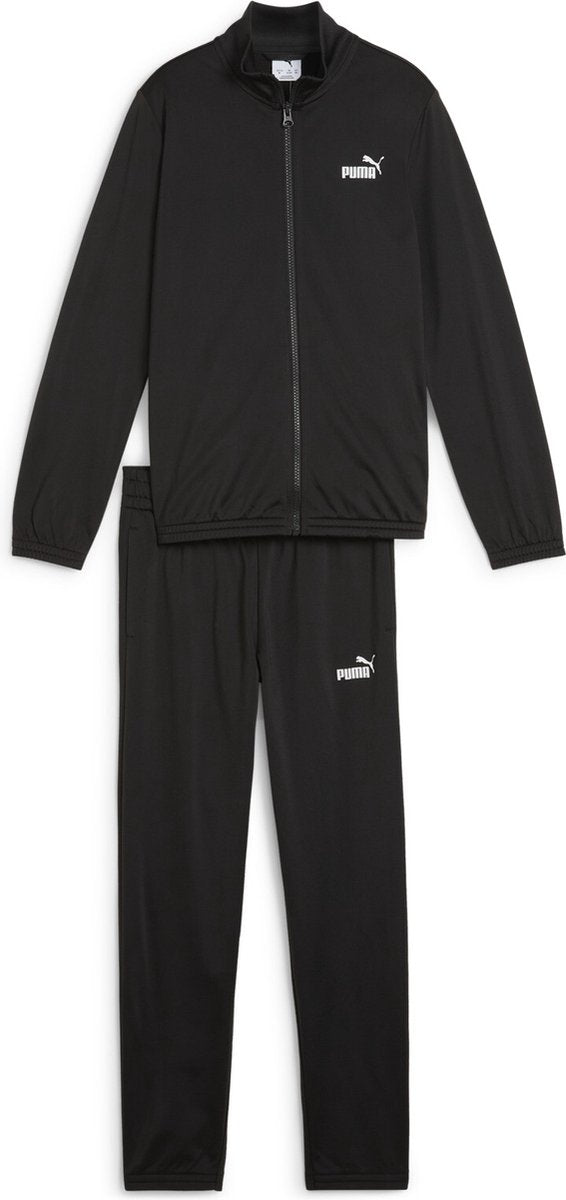Puma poly suit b unisex træningsdragt - sort