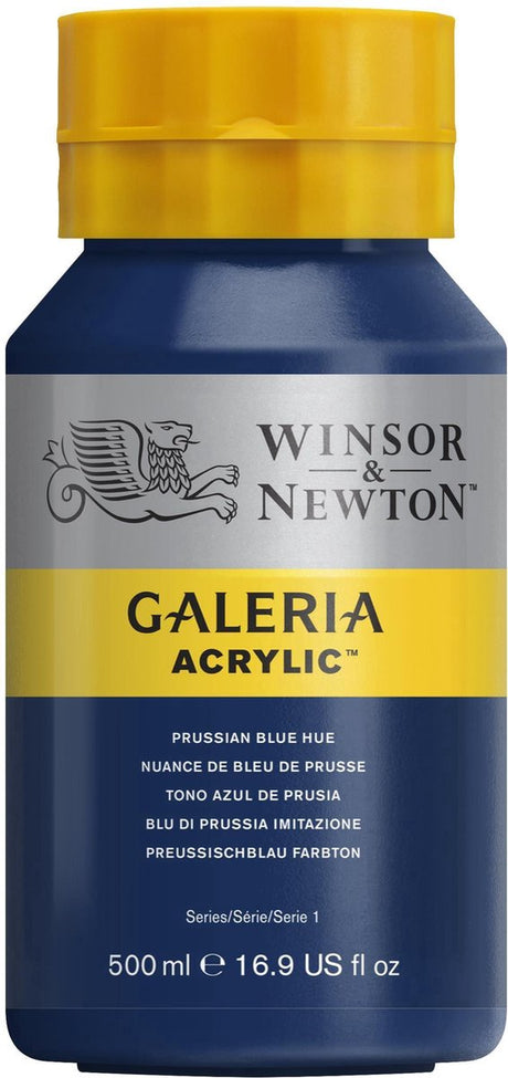 Winsor newton galeria acryl 500ml prussian blue hue