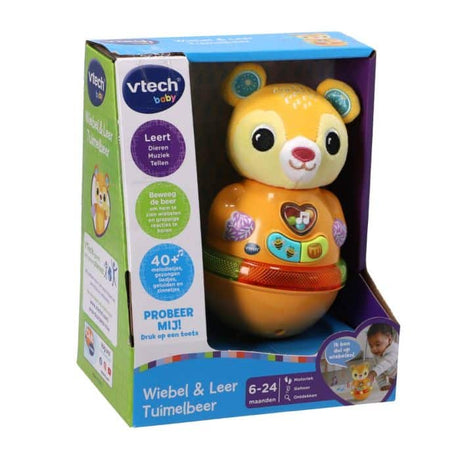 Vtech vrikke og lære tumlebjørn med 40 melodier