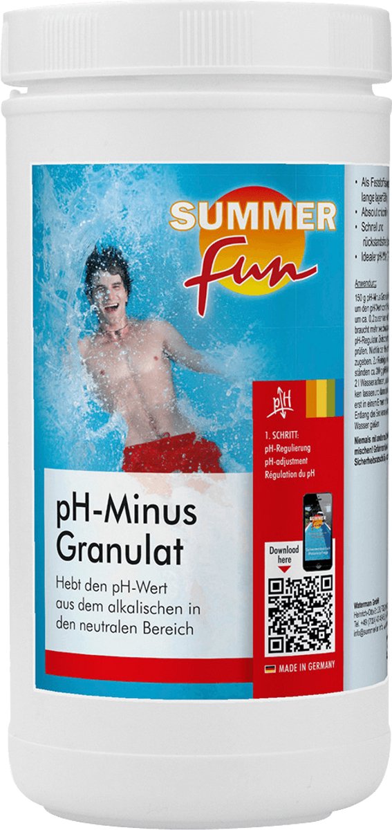 Sommersjov pH-minus granulat 1,5 kg