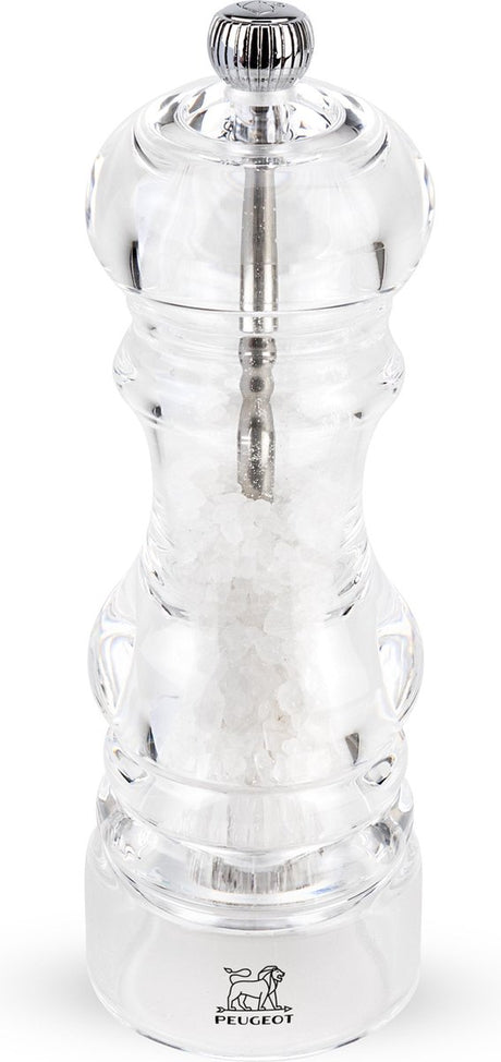 Peugeot nancy saltmølle 18cm - gennemsigtig - akryl