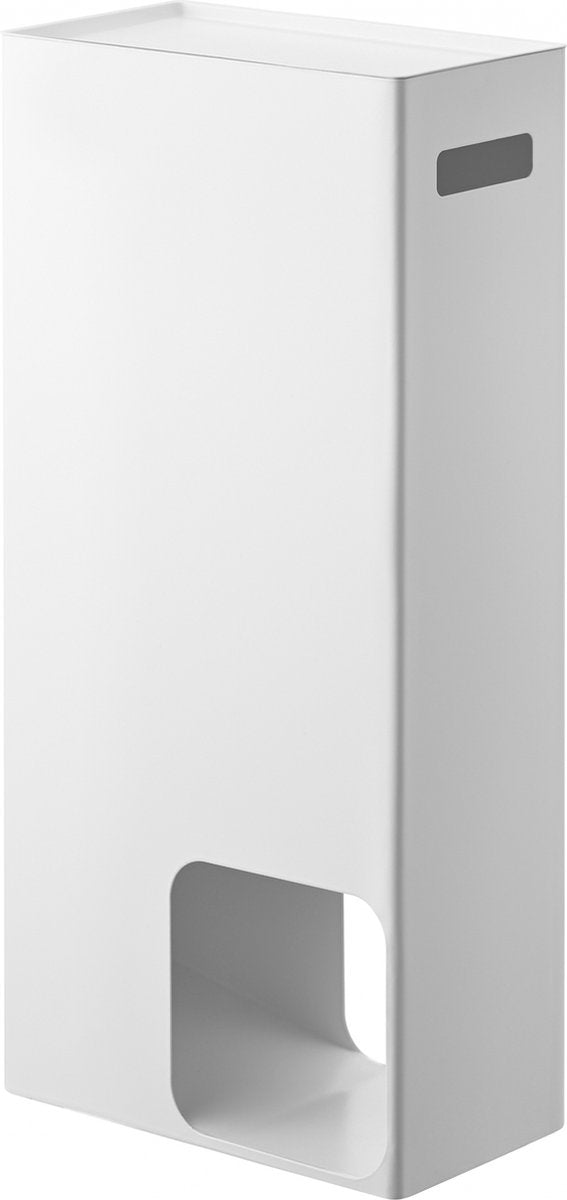 Yamazaki toiletrulleholder - tårn - hvid