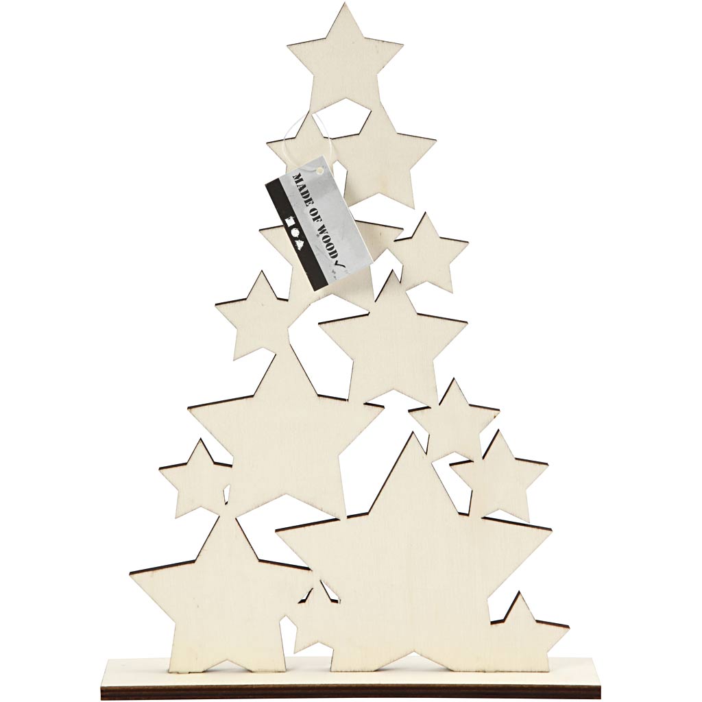 Https: www.cchobby.nl Juletræ-h-29-8-cm-d-4-cm-b-21-5-cm-1-stykke