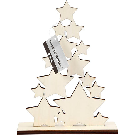 Creativ virksomhed https: www.cchobby.nl Juletræ-h-19-6-cm-d-4-cm-w-14-7-cm-1-piece