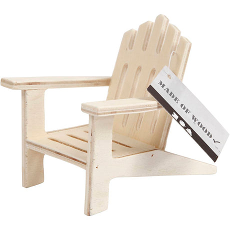 Creativ Company Wooden Mini Garden Stol