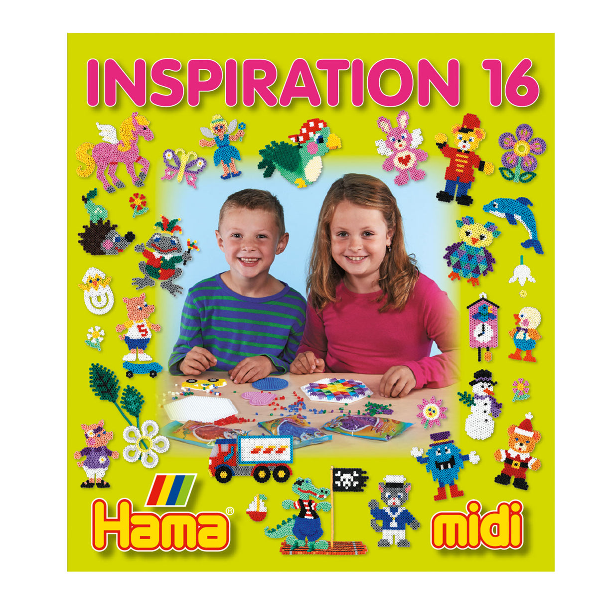 Hama midi strygeperler inspirationshæfte, nr. 16