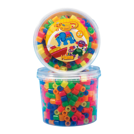 Hama Iron Beads Maxi i Bak - Neonmix (051), 600st.