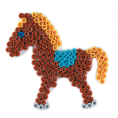 Hama strygeperle bundplade - hest