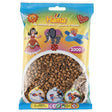 Hama midi strijkkralenmix - noga bruin (201-76), 3000st.