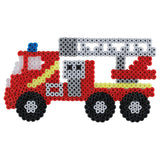 Hama strygeperlesæt 'brandvæsen' - 2000 flerfarvede perler