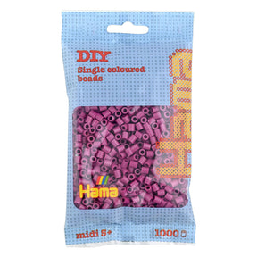 Hama midi strygeperler - blomme (82), 1000 stk.