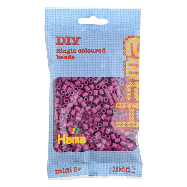 Hama midi strygeperler - blomme (82), 1000 stk.