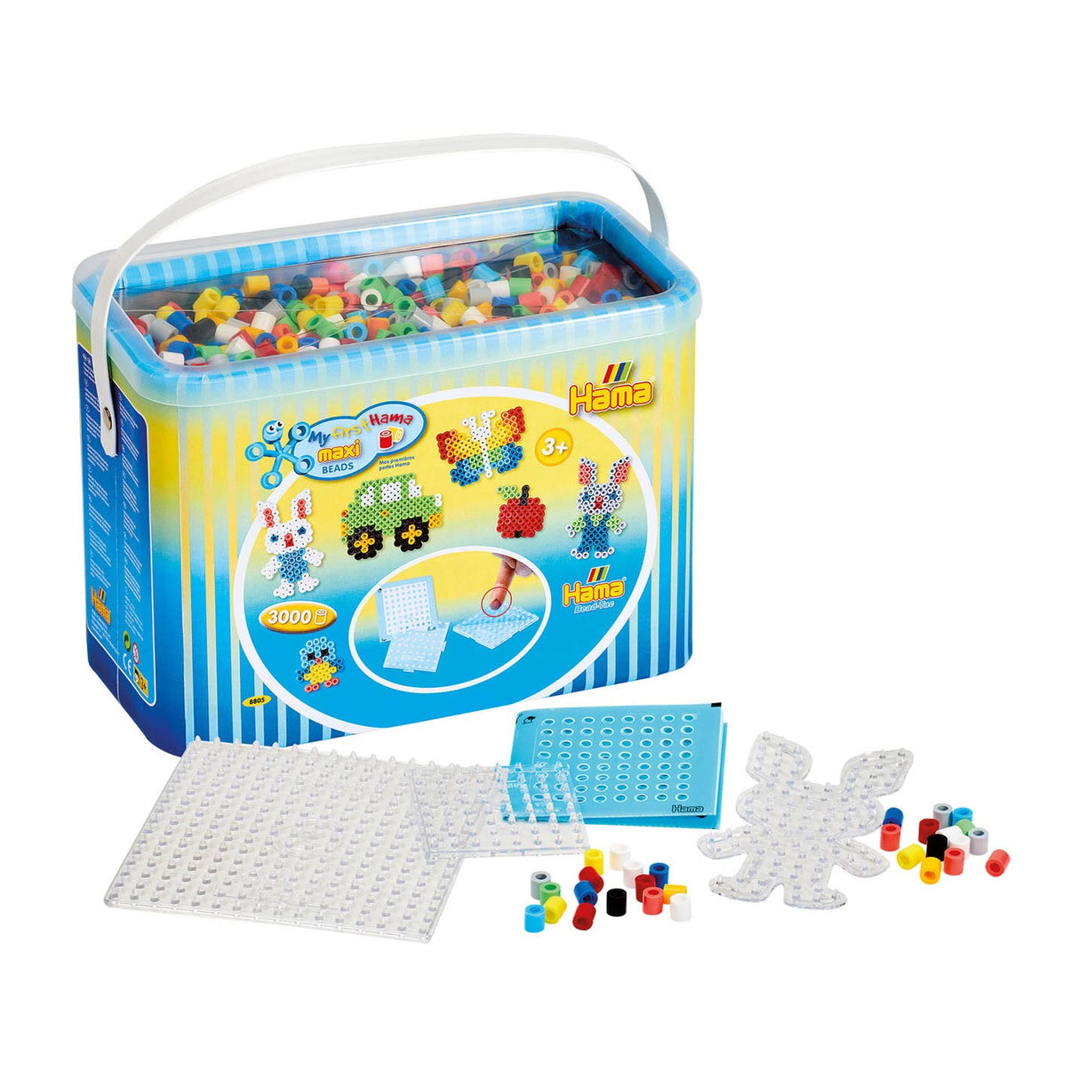 Hama perle-tac strygesæt sæt, 3000st.