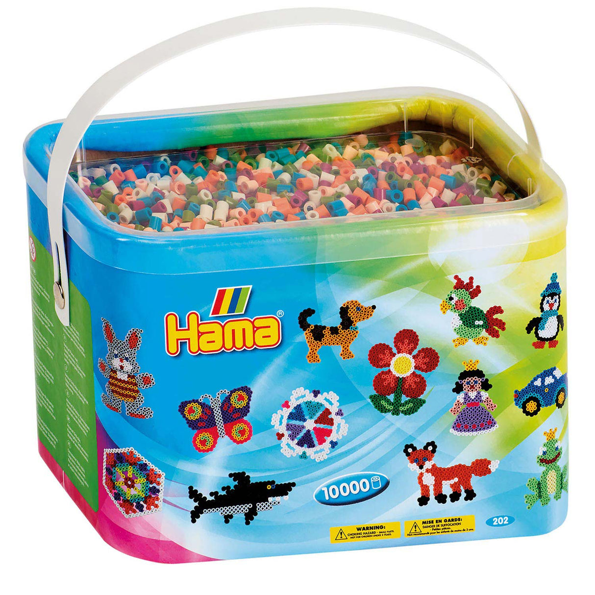 Hama String perler i Emmer Mix (58), 10.000.