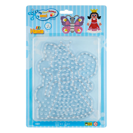 Hama maxi strygeperleplader sommerfugl og prinsesse