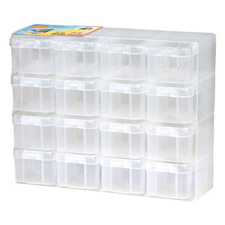 Hama Iron Beads Storage Box Set med 16 opbevaringsbokse