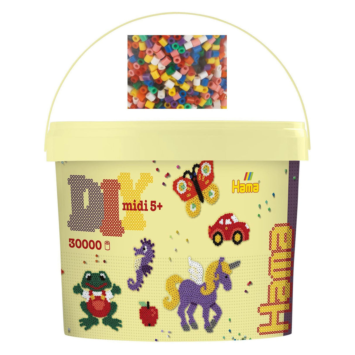 Hama strygeperler midi spand 30000 stk