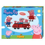 Hama stryge perle sæt gaveæske peppa gris, 4000st.