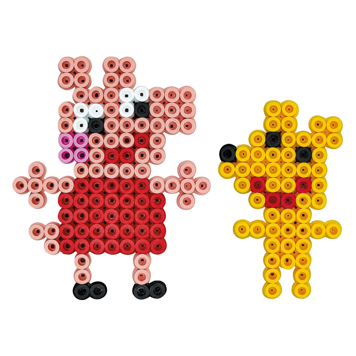 Hama stryge perle sæt maxi - peppa gris, 900st.