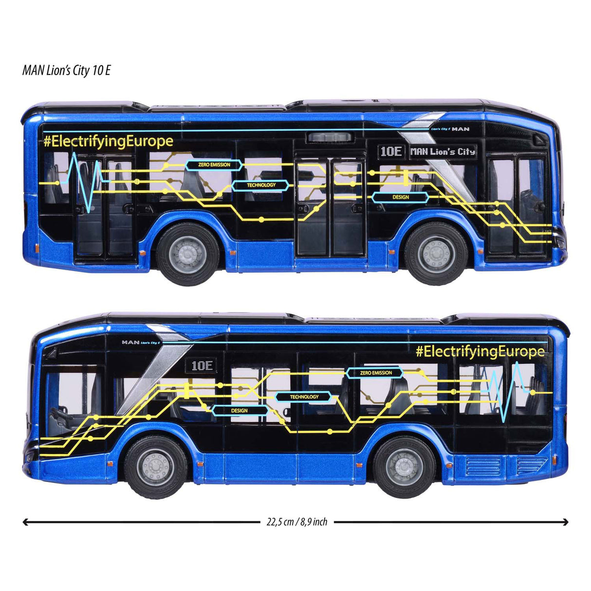 Majorette mand løvens by 10. bus