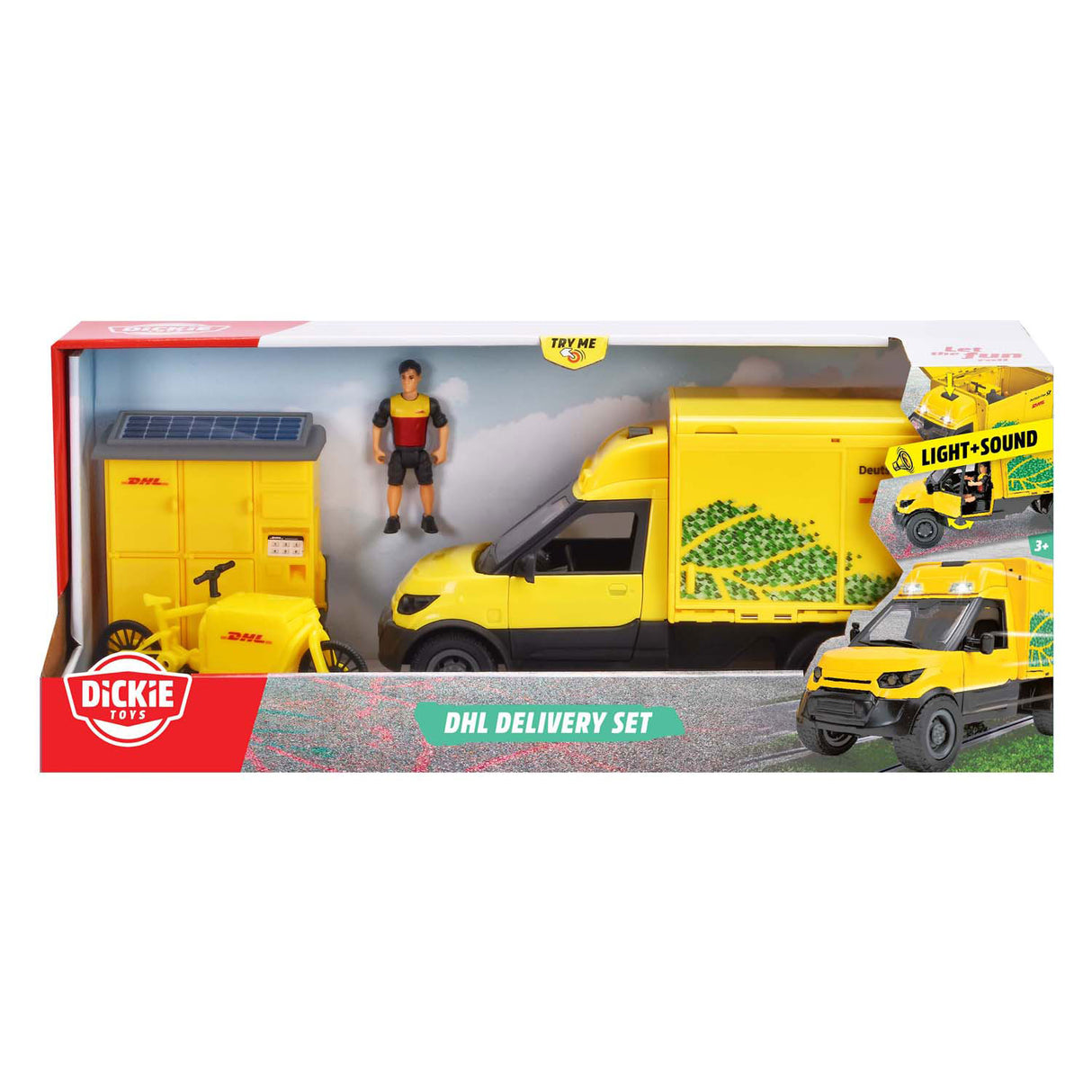 Dickie dhl pakkebilsæt