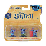 Jada legetøj jada stitch mini figurer, 3 dele.