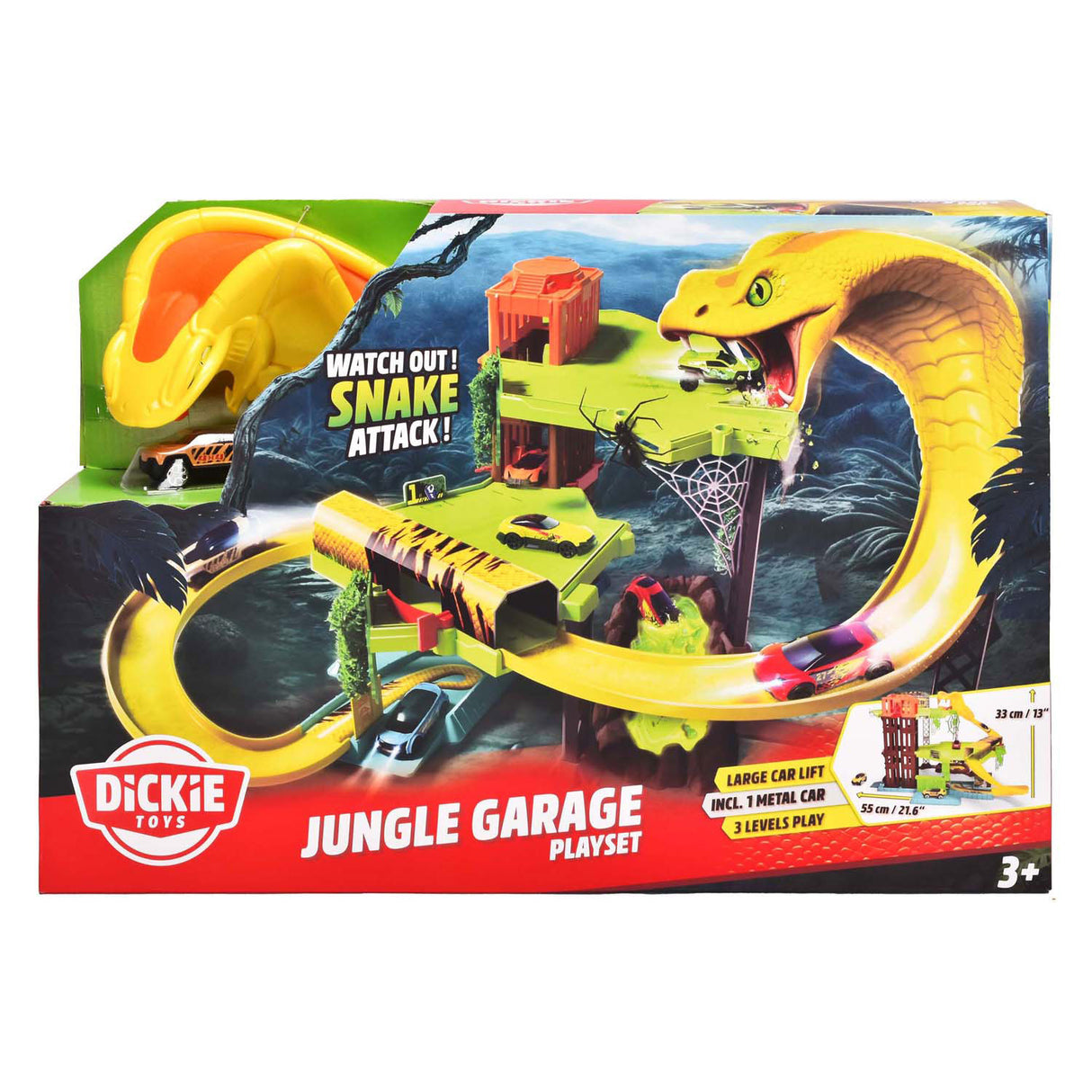Dickie jungle garage legesæt