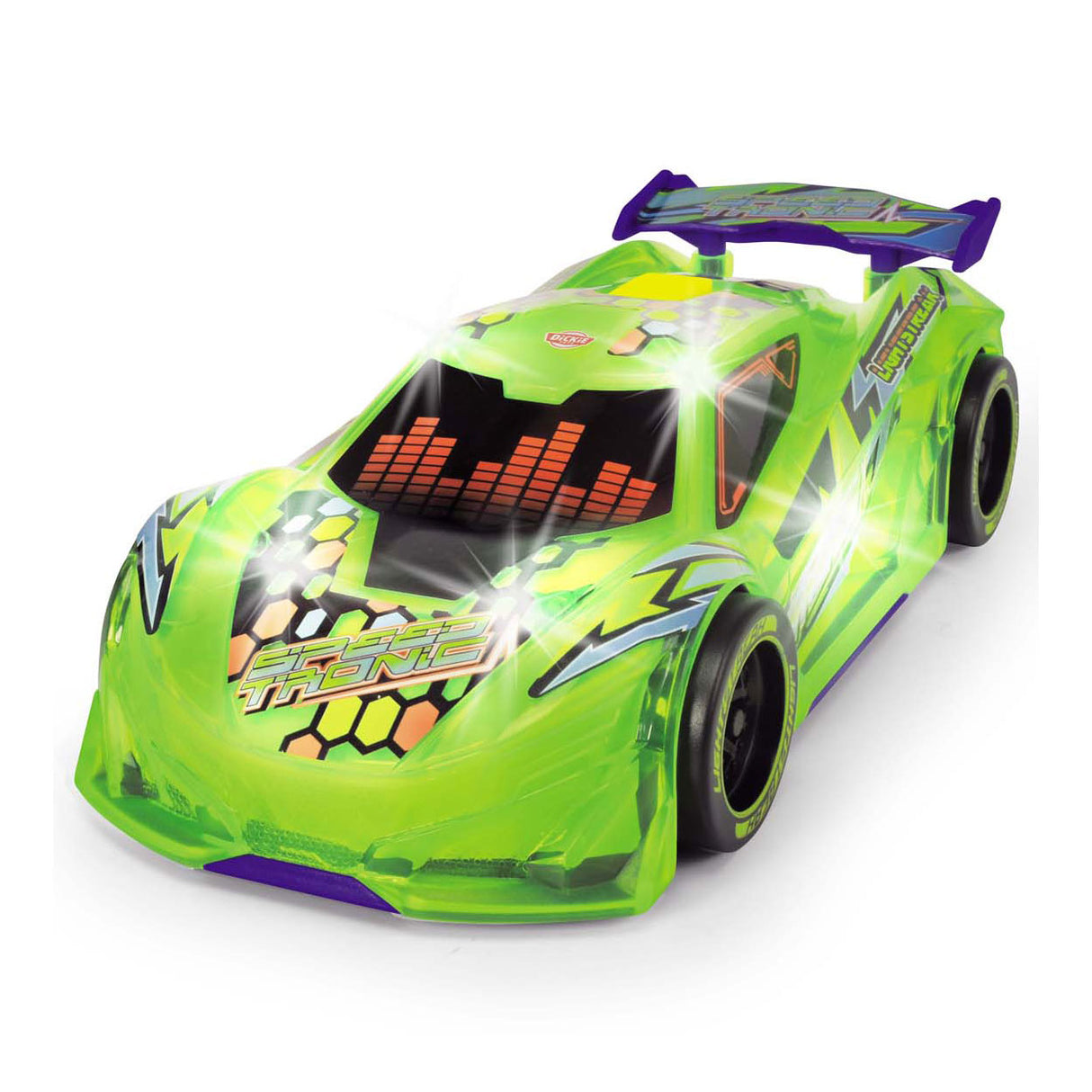 Dickie speed tronic grøn racerbil