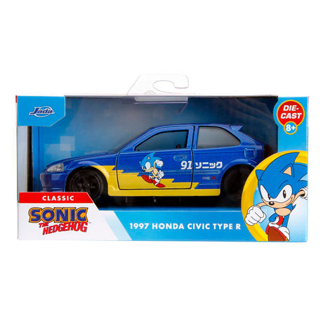 Jada legetøj jada sonic 1997 honda civic type-r 1:33
