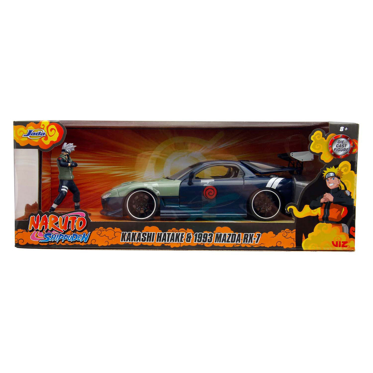 Jada legetøj jada naruto 1993 mazda rx-7 1:24