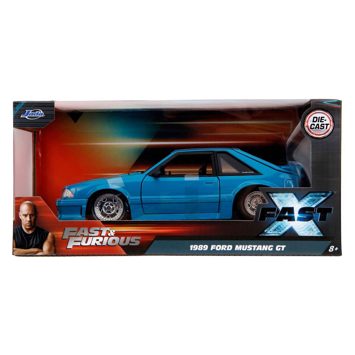 Jada legetøj - fast furious ford mustang gt 1:24 - 9334922314r00