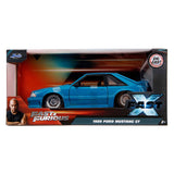 Jada legetøj - fast furious ford mustang gt 1:24 - 9334922314r00