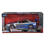Jada legetøj - fast furious 2002 nissan skyline 1:24 - 9397158314r00
