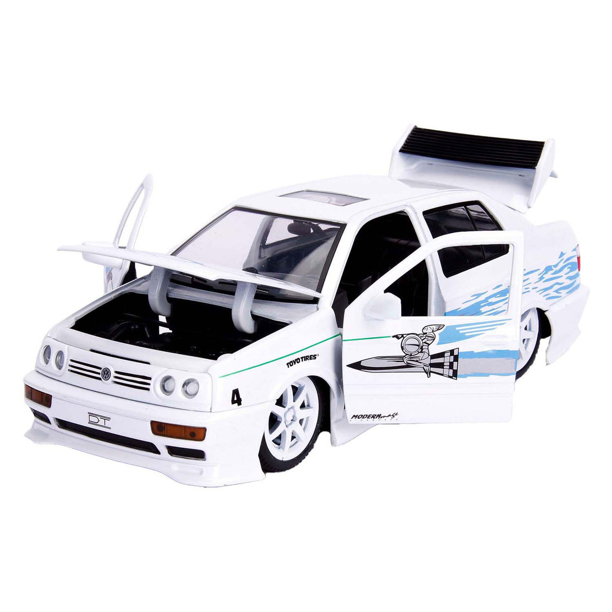 Jada legetøj jada fast furious 1995 volkswagen jetta 1:24