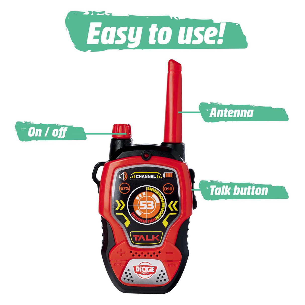 Dickie walkie talkie sjov