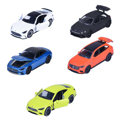 Majorette Mercedes-AMG sæt, 5 stk.