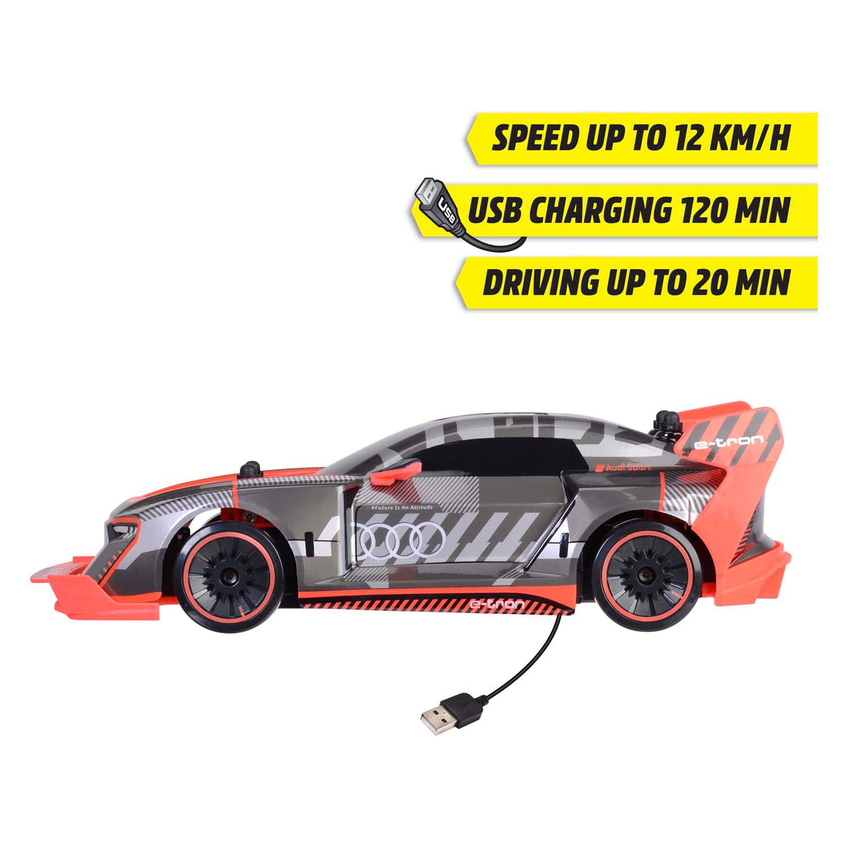 Dickie legetøj 201106011 1:16 RC model bil for begyndere electro drift