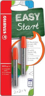 Stabilo easyergo 1,4 refills hb - 6 stk.