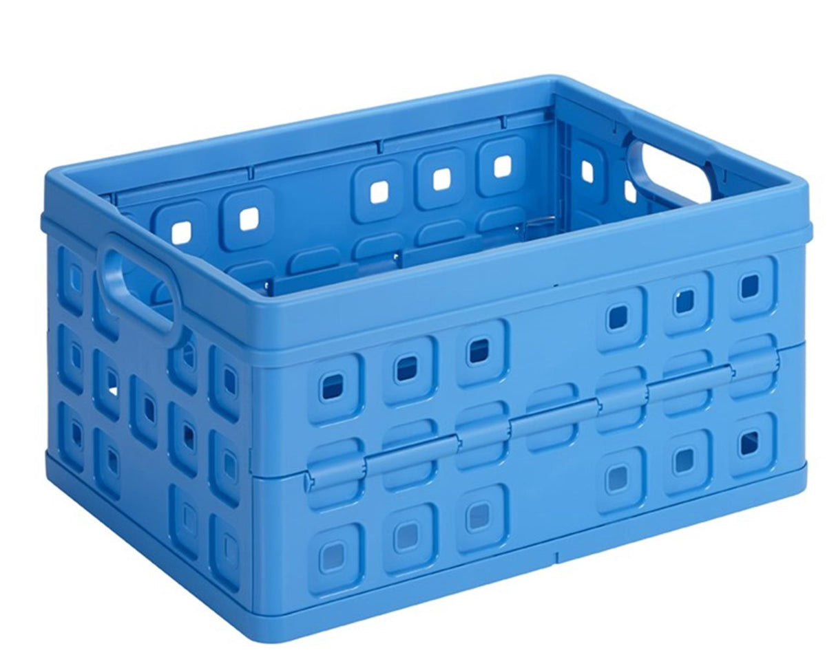 Soltøj foldekasse 32 ltr blå
