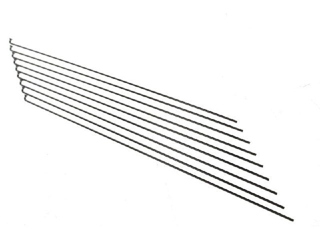 Alpina eger 14 sort + nippel til hjulfremstilling