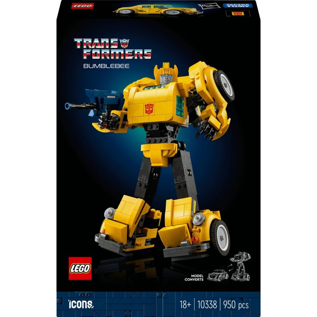 Lego ikoner 10338 transformere humlebi