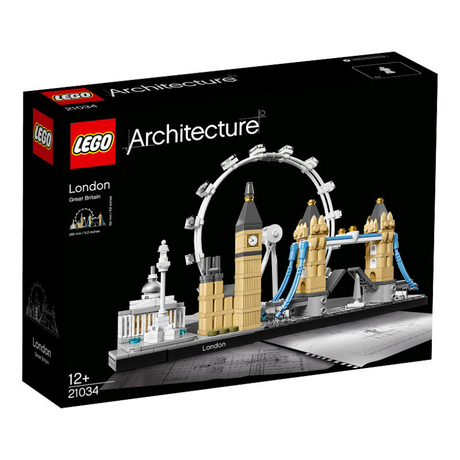 Lego architecture london skyline kollektion dekoration og byggesæt til voksne 21034