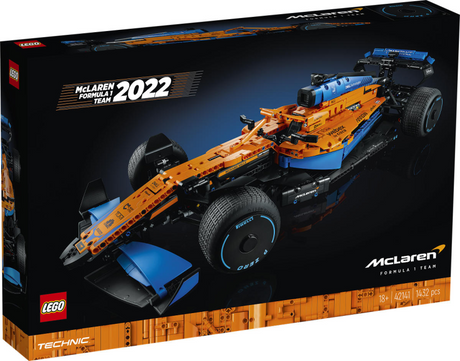 Lego technic mclaren formula 1 2022 racerbilsæt til voksne - 42141