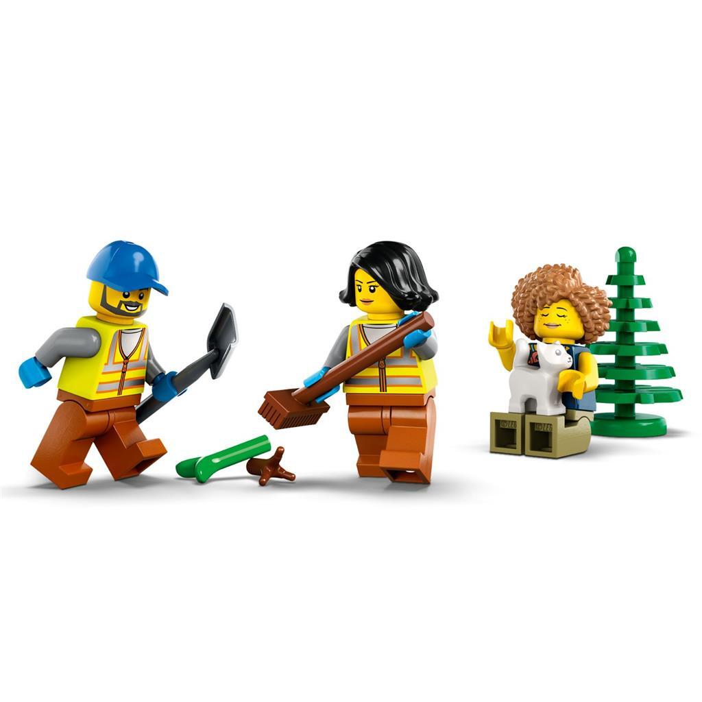 LEGO CITY 60386 genanvendelse af lastbil