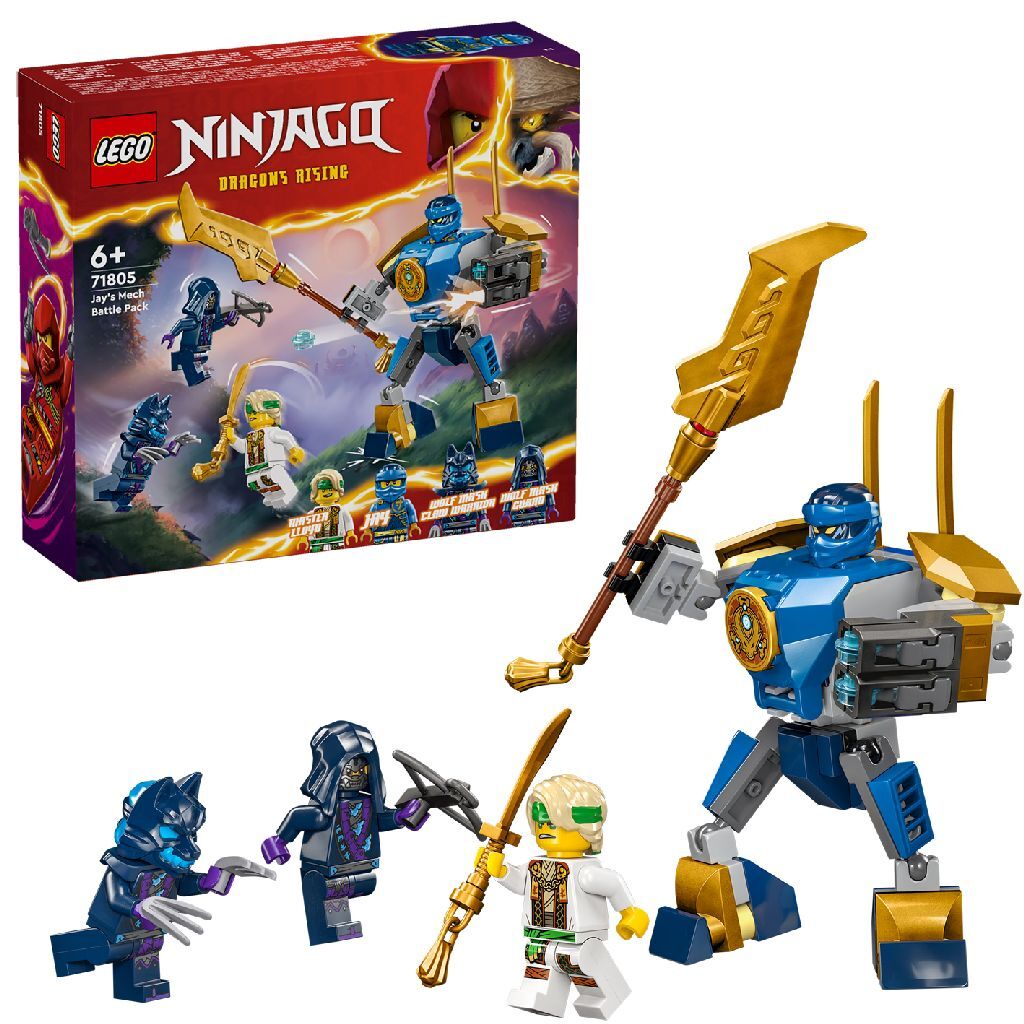 Lego ninjago 71805 jays mech kamppakke