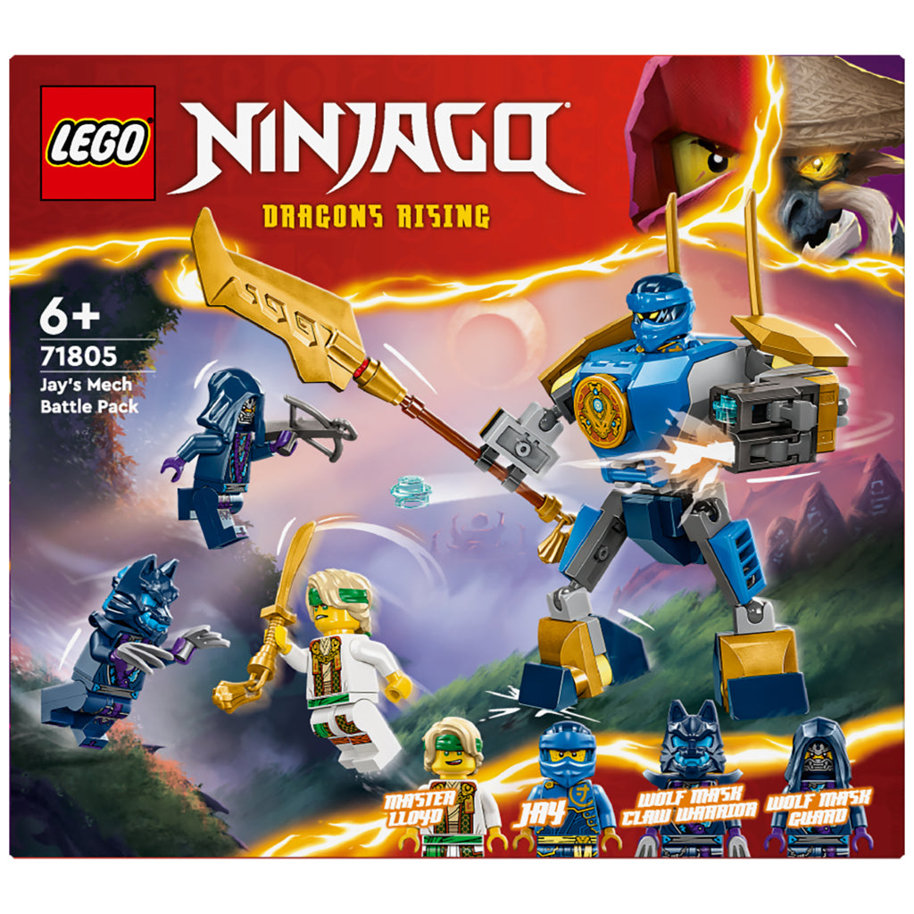 Lego ninjago 71805 jays mech kamppakke