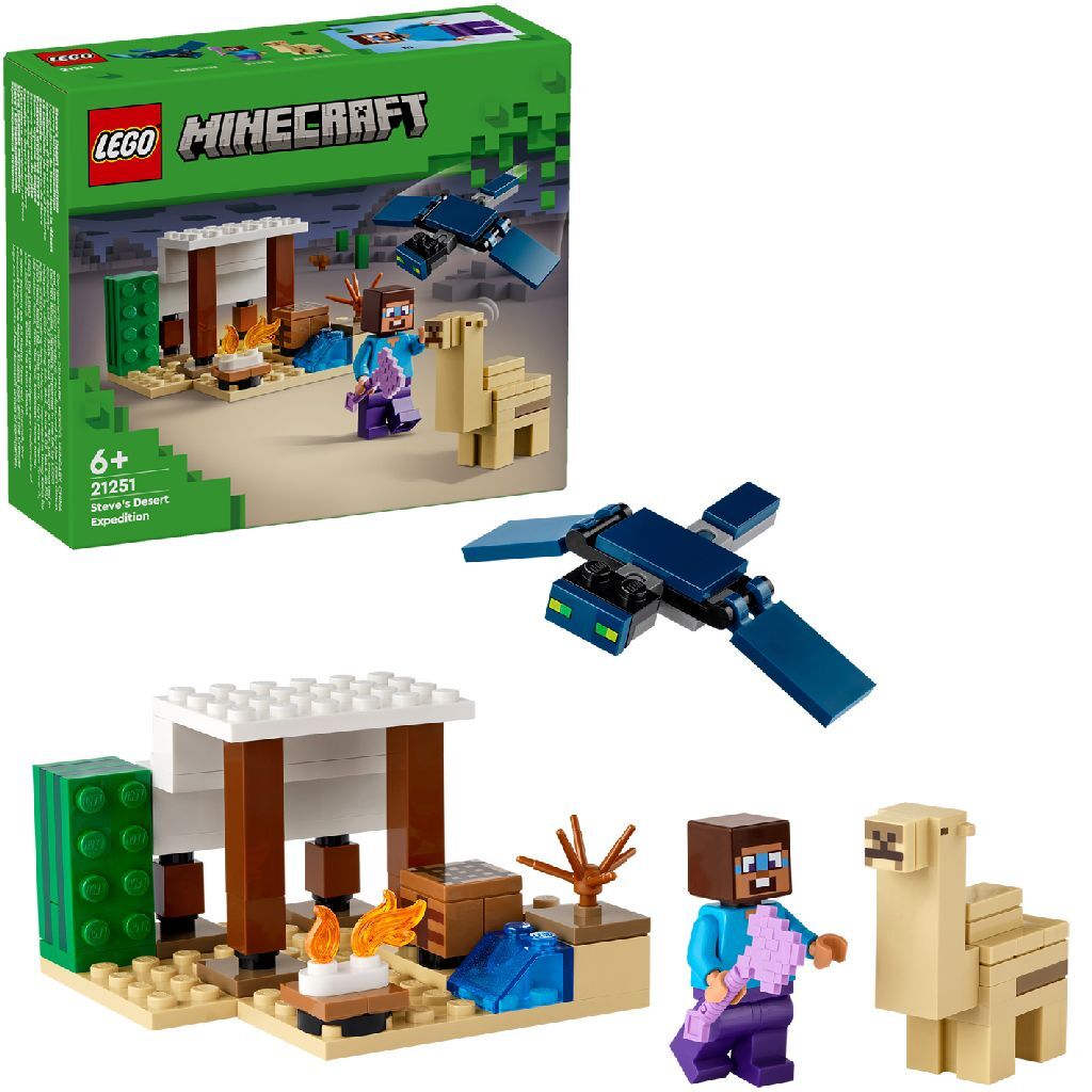 Lego minecraft 21251 steve #039; S ørkenekspedition