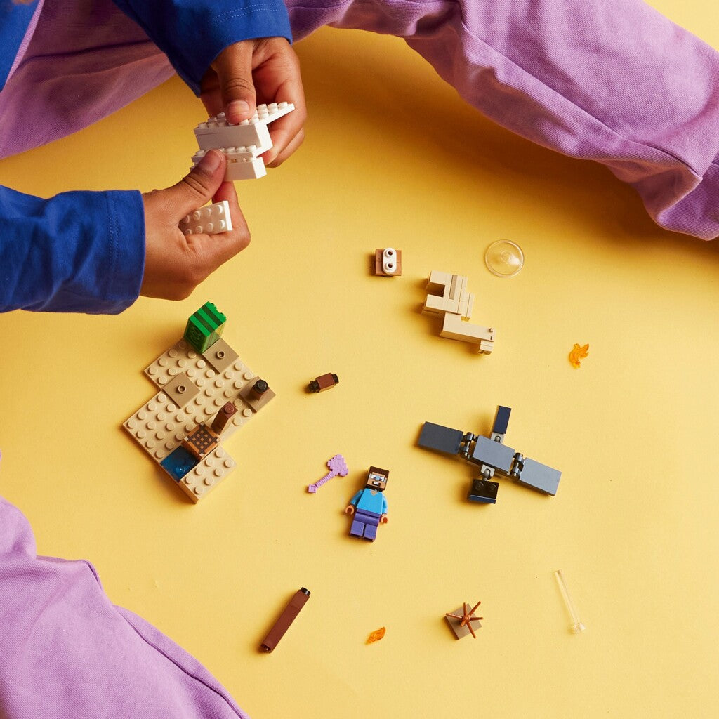 Lego minecraft 21251 steve #039; S ørkenekspedition