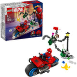 LEGO LEGO Super Heroes 76275 Motorcykel Pursuit: Spider-Man vs. Doc Ock