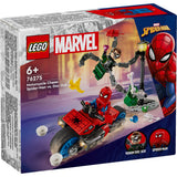 LEGO LEGO Super Heroes 76275 Motorcykel Pursuit: Spider-Man vs. Doc Ock
